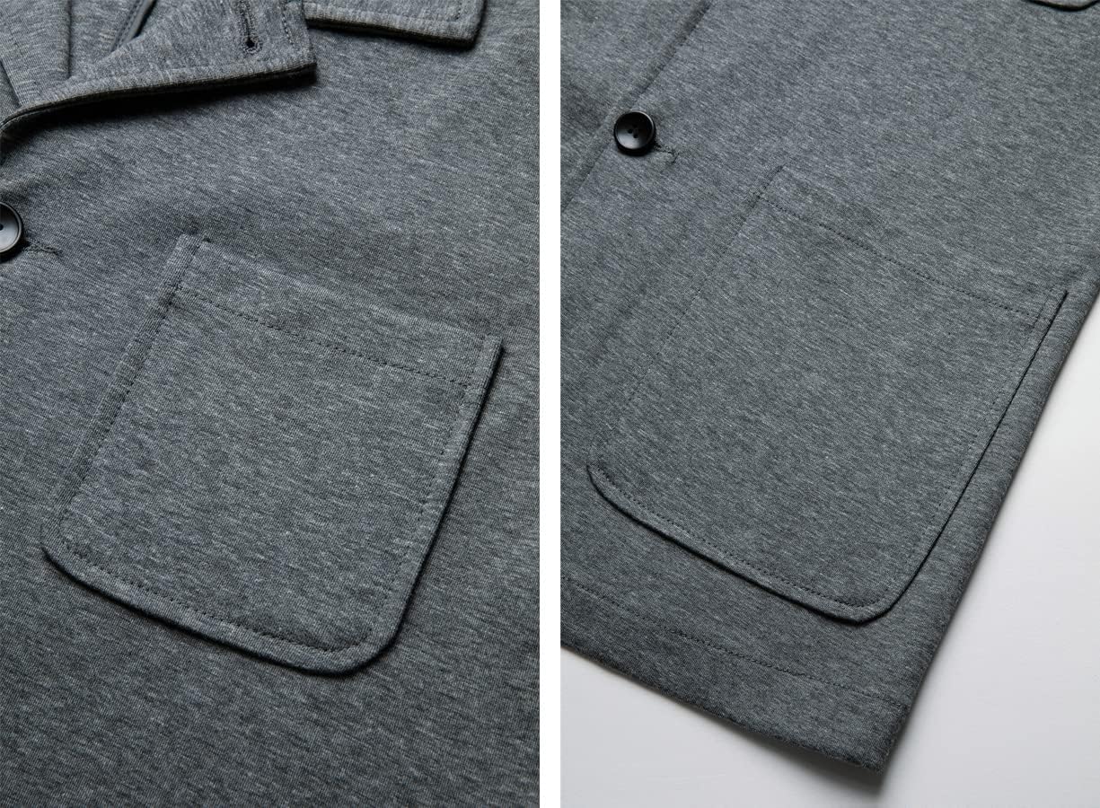 WZIKAI Men's Casual Sport Coat Jacket Regular Fit Lightweight Suit Jacket for Men - Image 5