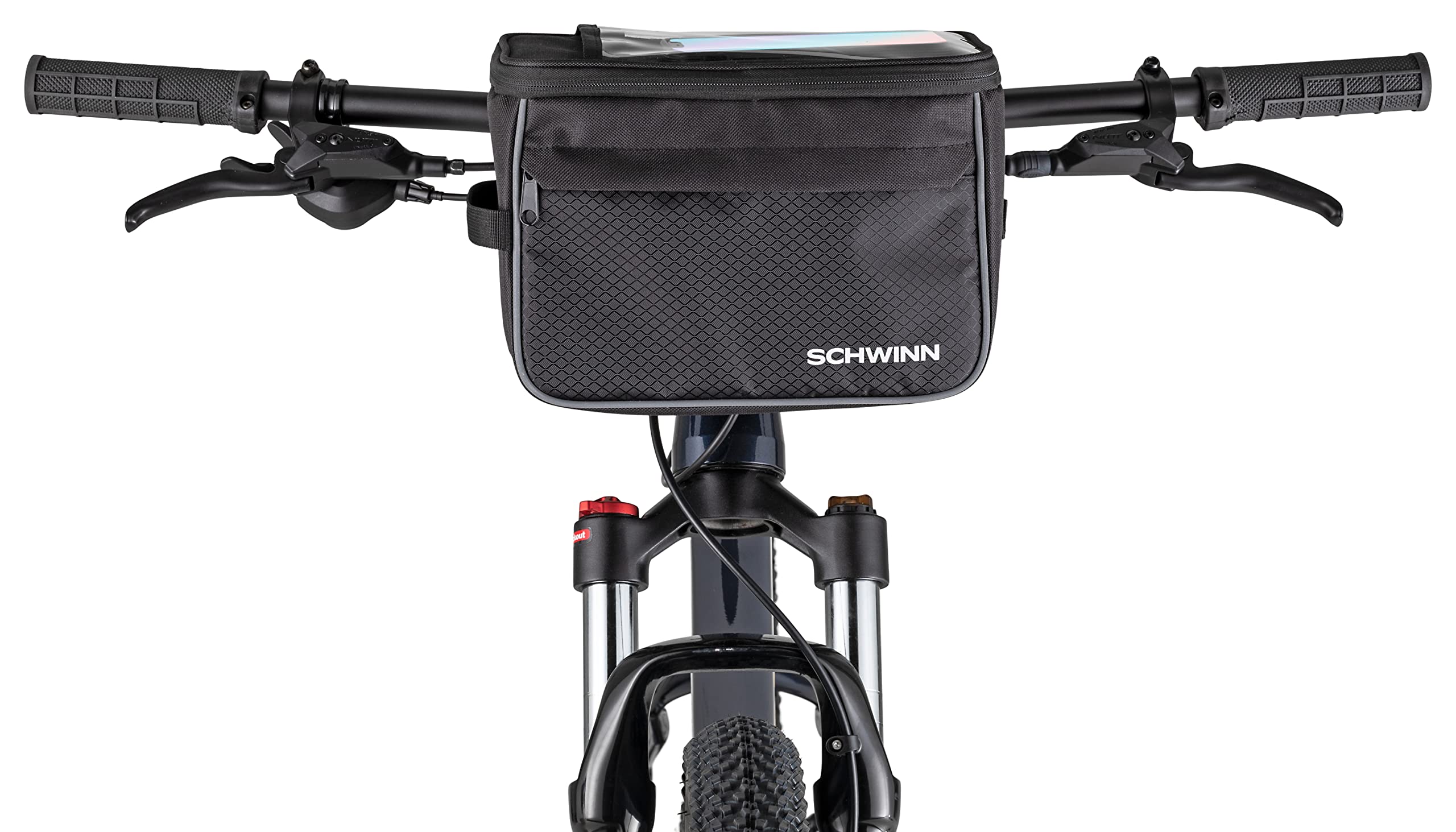 Schwinn Bicycle Bag for Handlebar Mounted Accessories Black Sports & Outdoors