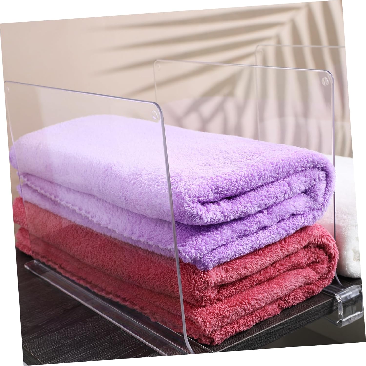 6pcs Closet Shelf Dividers Storage Shelves Separator Vertical Divider Closet Wire for Organization