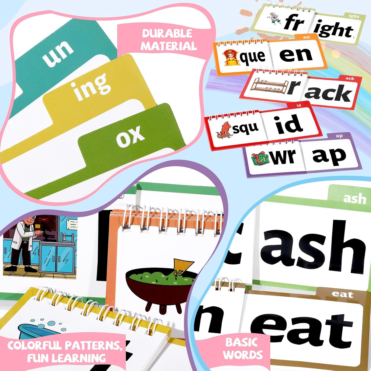 Magic Grooved Writing Practice Books & Word Family Build Book Kits