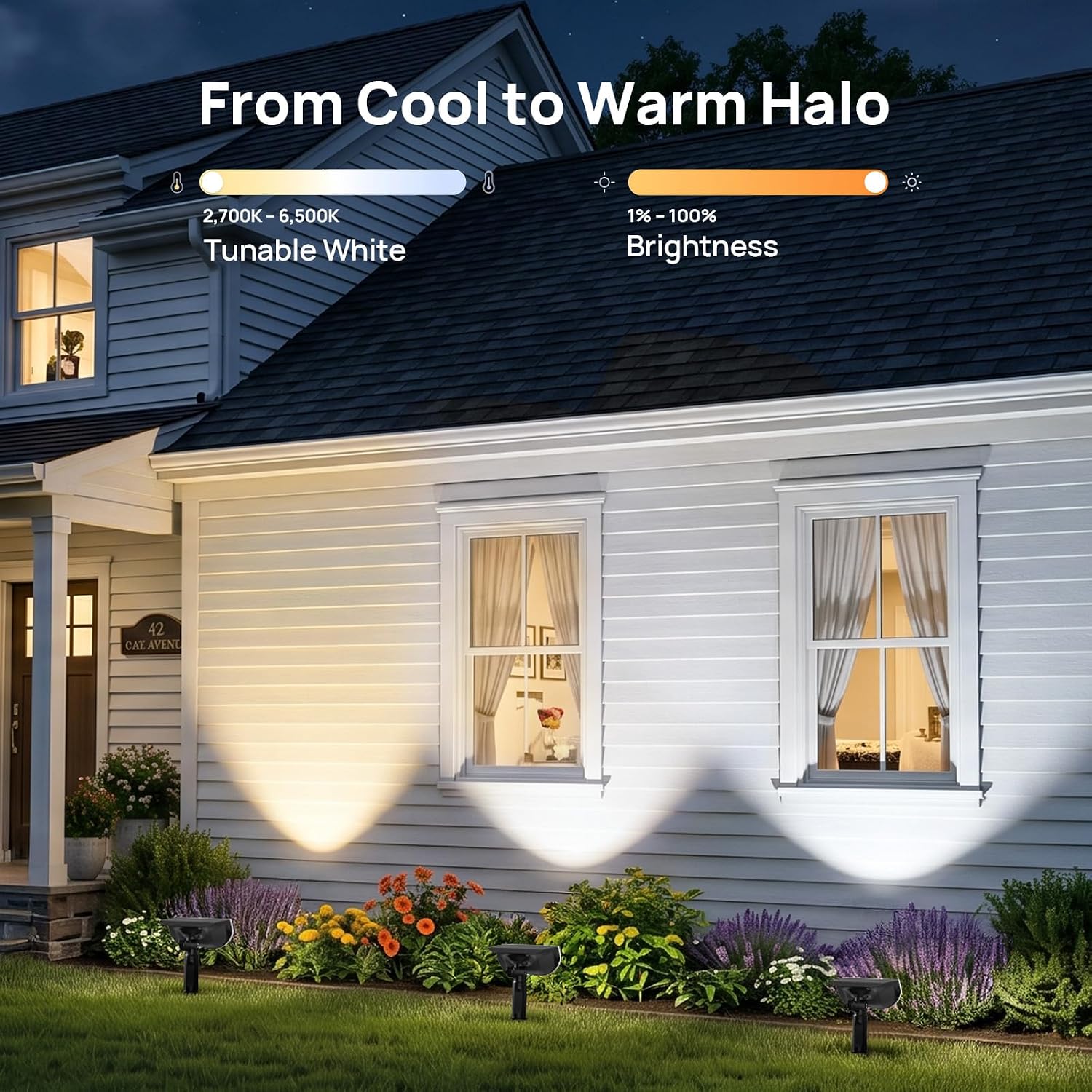 Linkind Smart Solar Lights Outdoor SL5,Motion Sensor,Halloween Decoration 4 81kY mhEDpL. AC SL1500