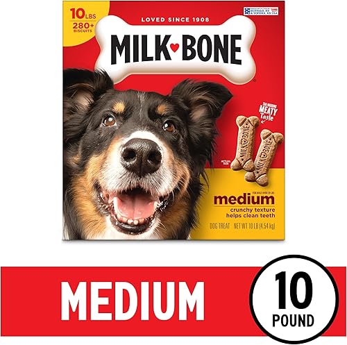 Miniatura 36 de Milk-Bone Original Dog Treats Galletas para perros grandes, 10 libras
