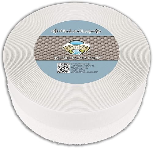 Miniatura 6 de Country Brook Design - Gancho y lazo beige para coser (1 12 pulgadas, 3 yardas)