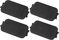 Casrram Truck Bed Rail Caps for Ford F-150 1997-2014, F-250/F-350 Super Duty 2002-2016 - 4 Pack Stake Pocket Covers Replace 5L3Z99290D90AAA