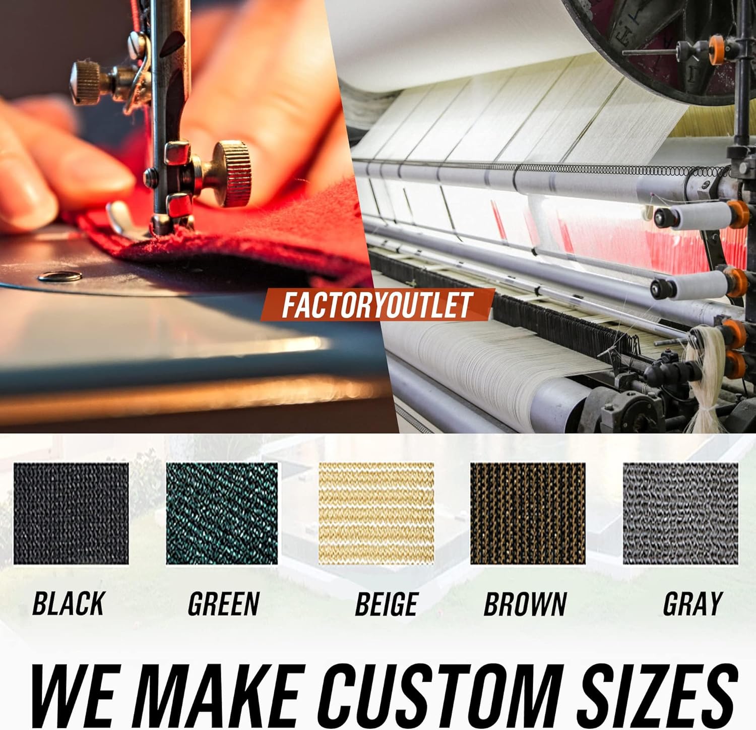 5' x 50' Black Fence Privacy Screen Commercial Grade Heavy Duty Black Bindings for Gardens Backyard Patio Construction Project Outdoor Events