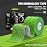 OK TAPE PRO Kinesiology Tape Uncut Roll, Elastic Physical Therapy Athletic Tape for Pain Relief, Muscle Support, Kinetic Tape, Water Resistant, 2in X 16.4ft -Green 2 Rolls