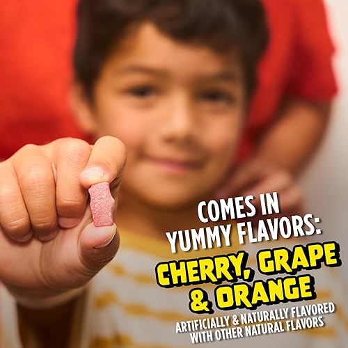 Miniatura 3 de Picapiedra Vitaminas masticables para niños multivitamínico completo para niños y niños pequeños con hierro calcio vitamina C vitamina D y más 180