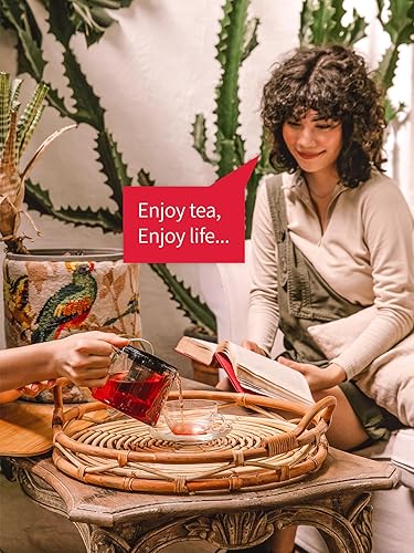 Vista 204 de TeeLux Mugwort Tea Bags - Té de hierbas de artemisa seca natural, sin cafeína, 40 bolsas de té