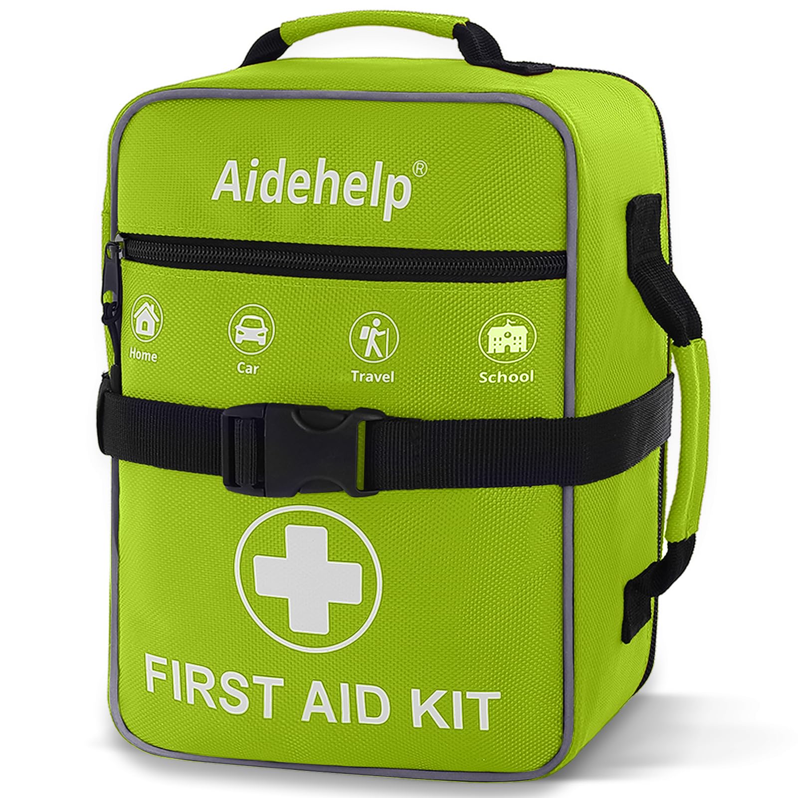 520 Pieces Premium First Aid Kit - Large Emergency Medical Kit for Survival, Car, Home, Travel, Camping, Backpack, Hiking, School (Red) — Amazon image 11