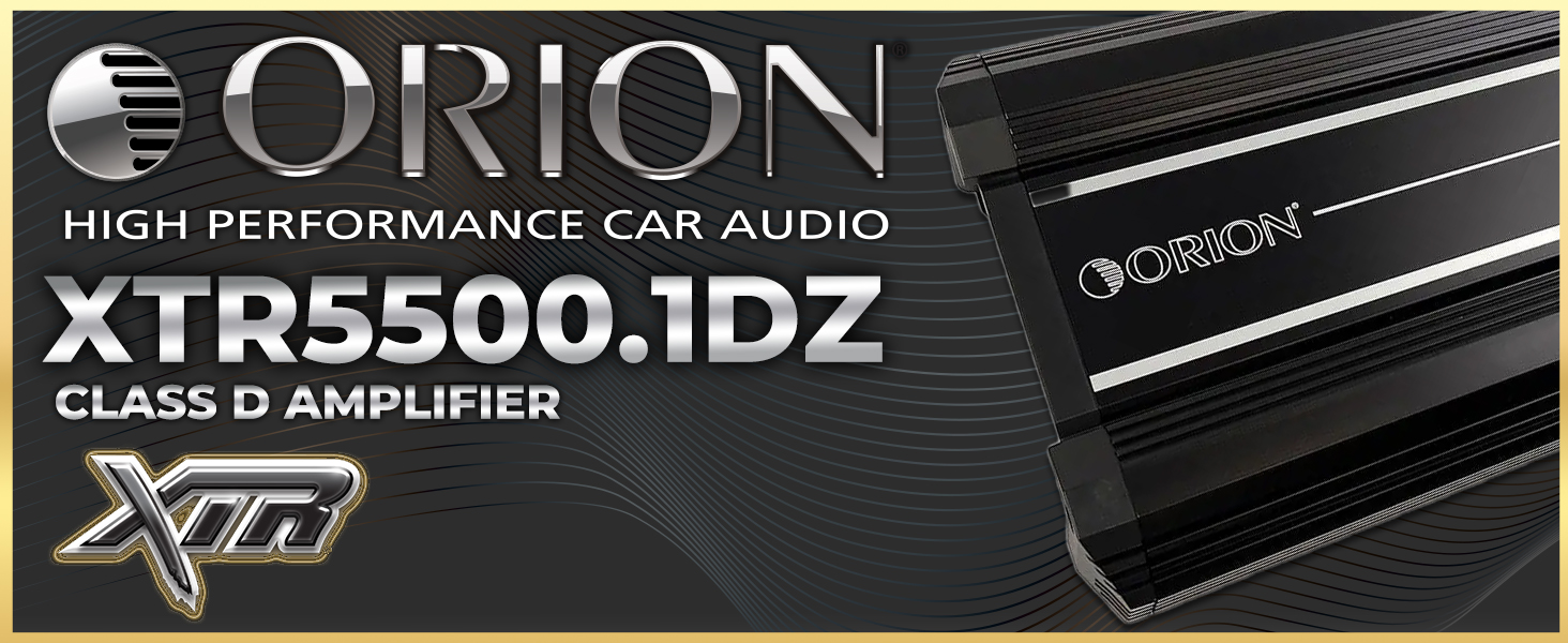 Amazon.com: Orion XTR Series XTR5500.1DZ High Power Monoblock