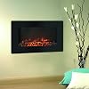 Cambridge Callisto 30 In. Wall-Mount Electronic Fireplace with Flat-Panel and Realistic Logs