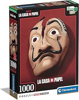 Comprar Clementoni Casa De Papel/Money Heist-1000 Piezas-Puzzle para Adultos, Netflix, Rompecabezas de la Serie de televisión, Fabricado en Italia, Multicolor (39712) The Forest Stewardship Council