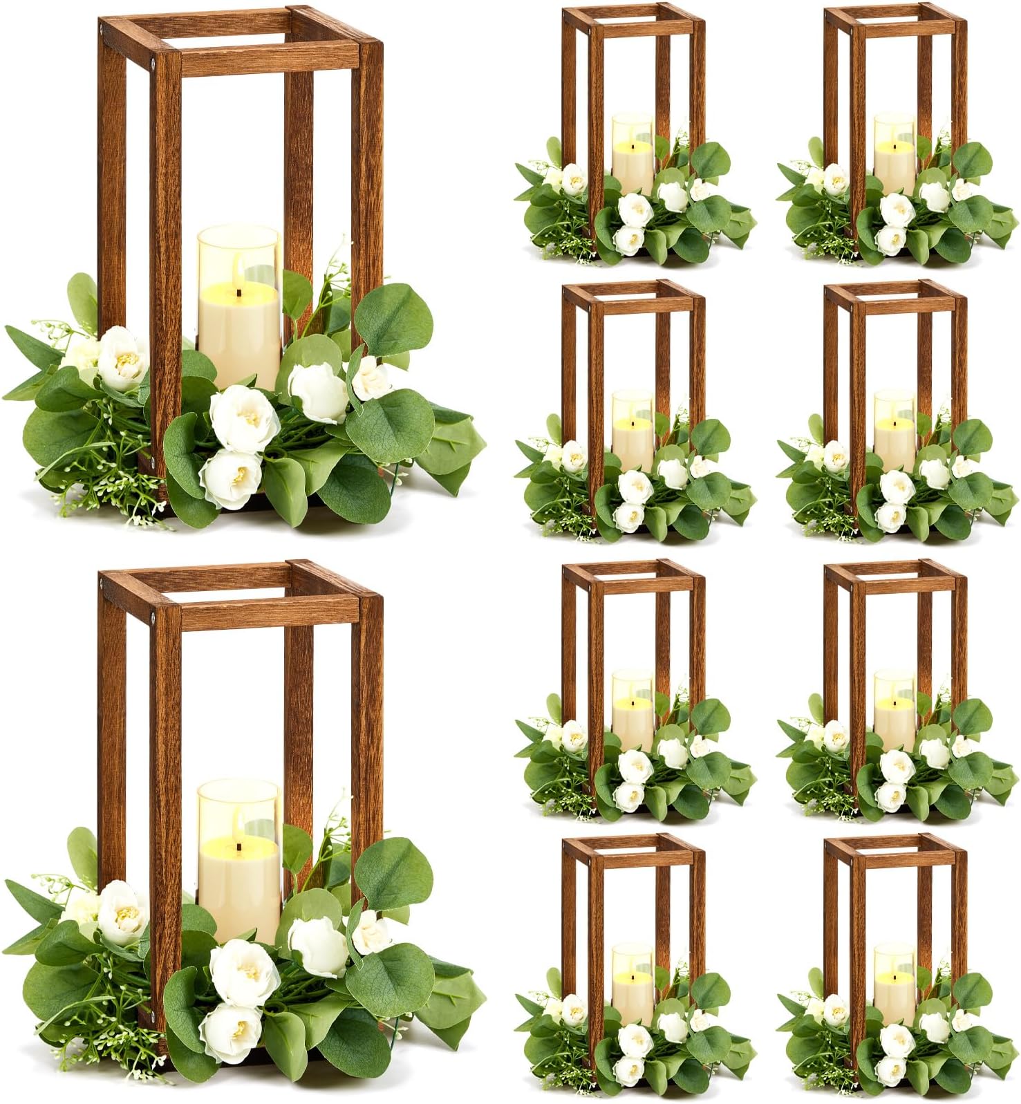 5 Sets/ 10 Pcs Wedding Lantern Candle Holders for Table