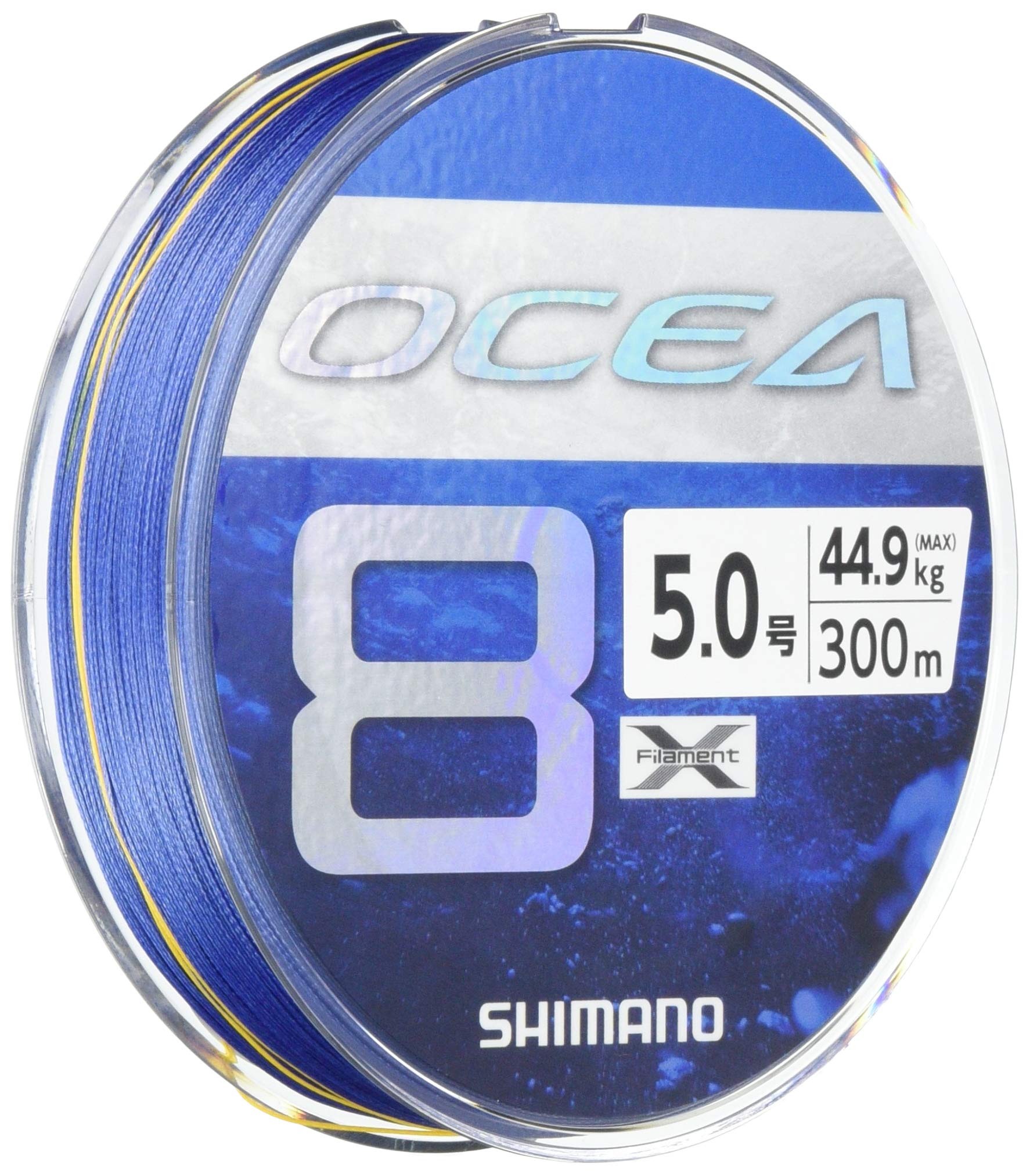 SHIMANO OCEA 8 8.0号300m 151lb SWネイビー SHIMANO OCEA 8 8.0号300m