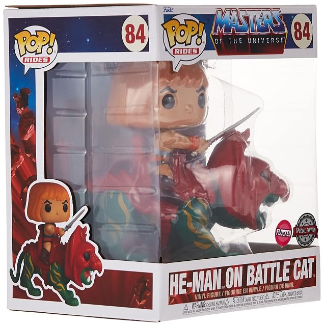 Foto 4 de 8 de Funko Pop! Ride Deluxe: Masters of The Universe - He-Man On BC - Afelpado - Masters del Universo