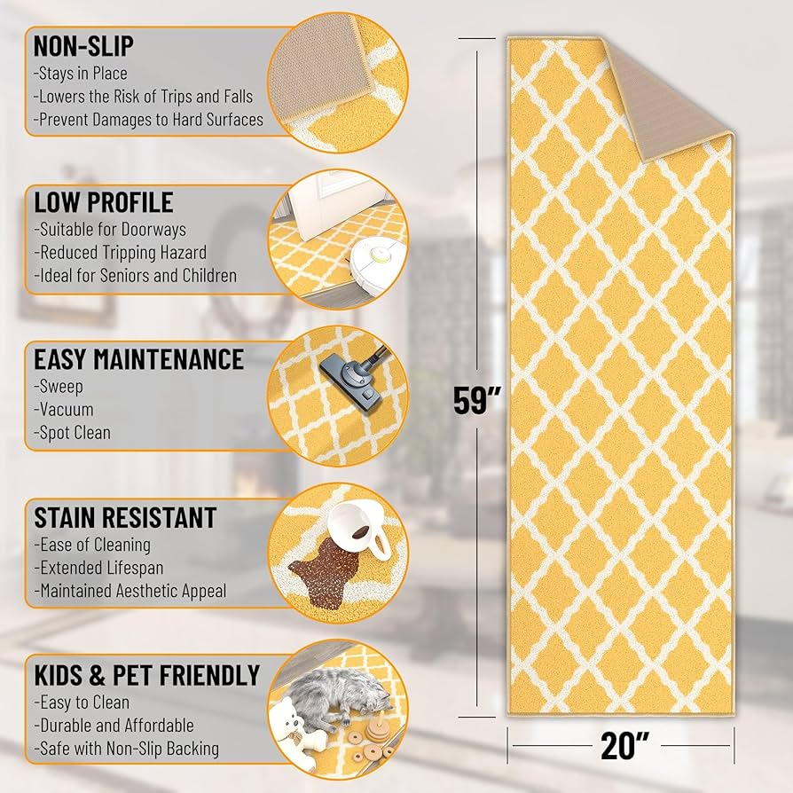 Amazon.co.jp: Ottomansonグラマー コレクション黄色モダンな