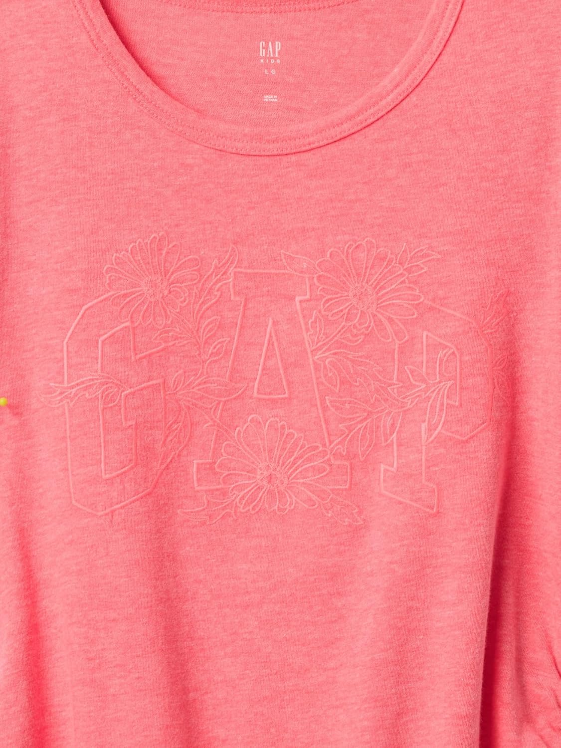Gap Girls' Rouched Logo Tee
