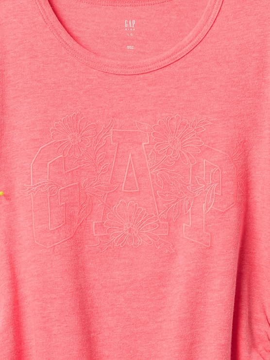 Gap Girls' Rouched Logo Tee