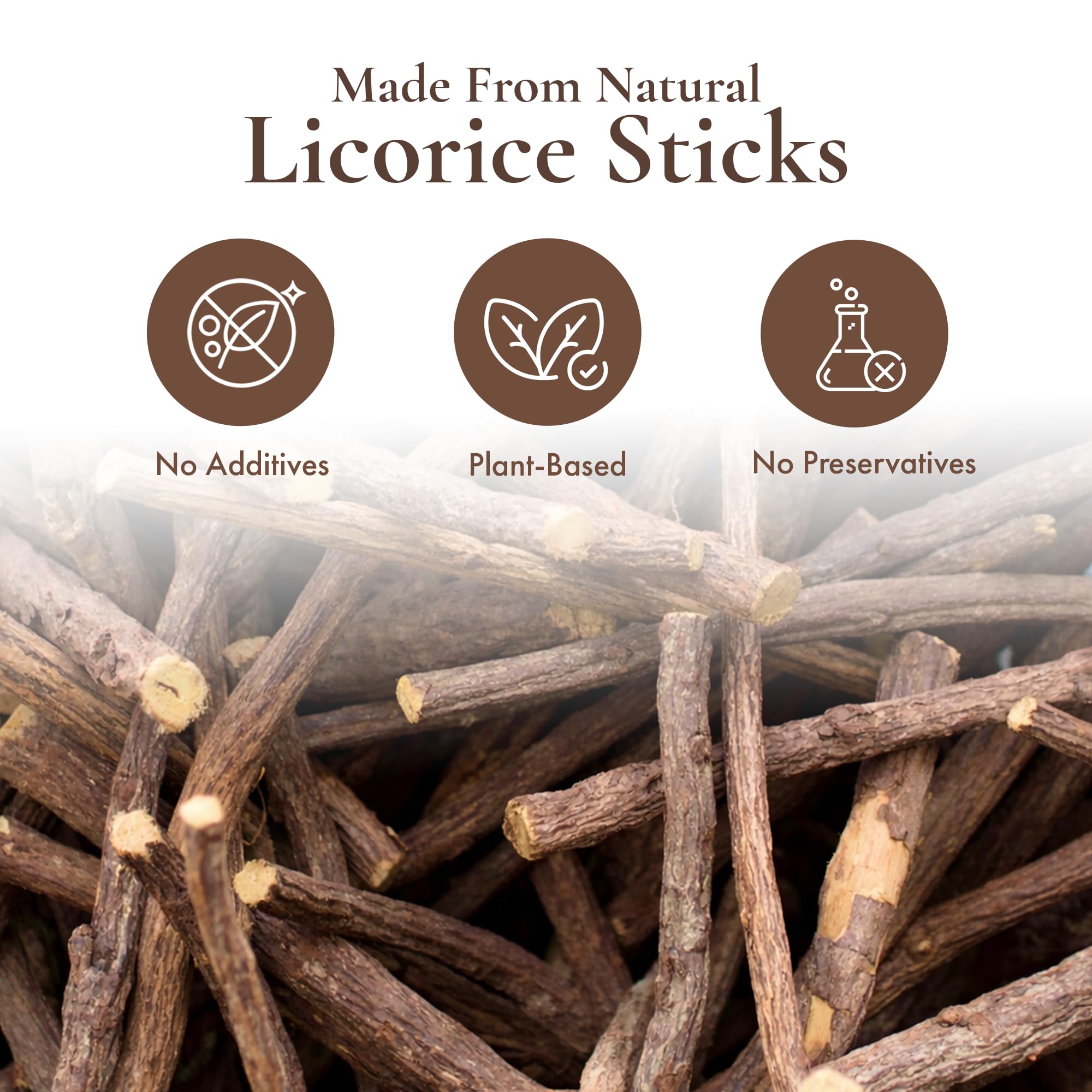 Amazon.com : HalalEveryDay African Licorice Root Sticks, 1/2 lb Natural Chew  Sticks for Adults, Assorted Length, Thin Cut Licorice Root (Glycyrrhiza  glabra), Vegan : Everything Else