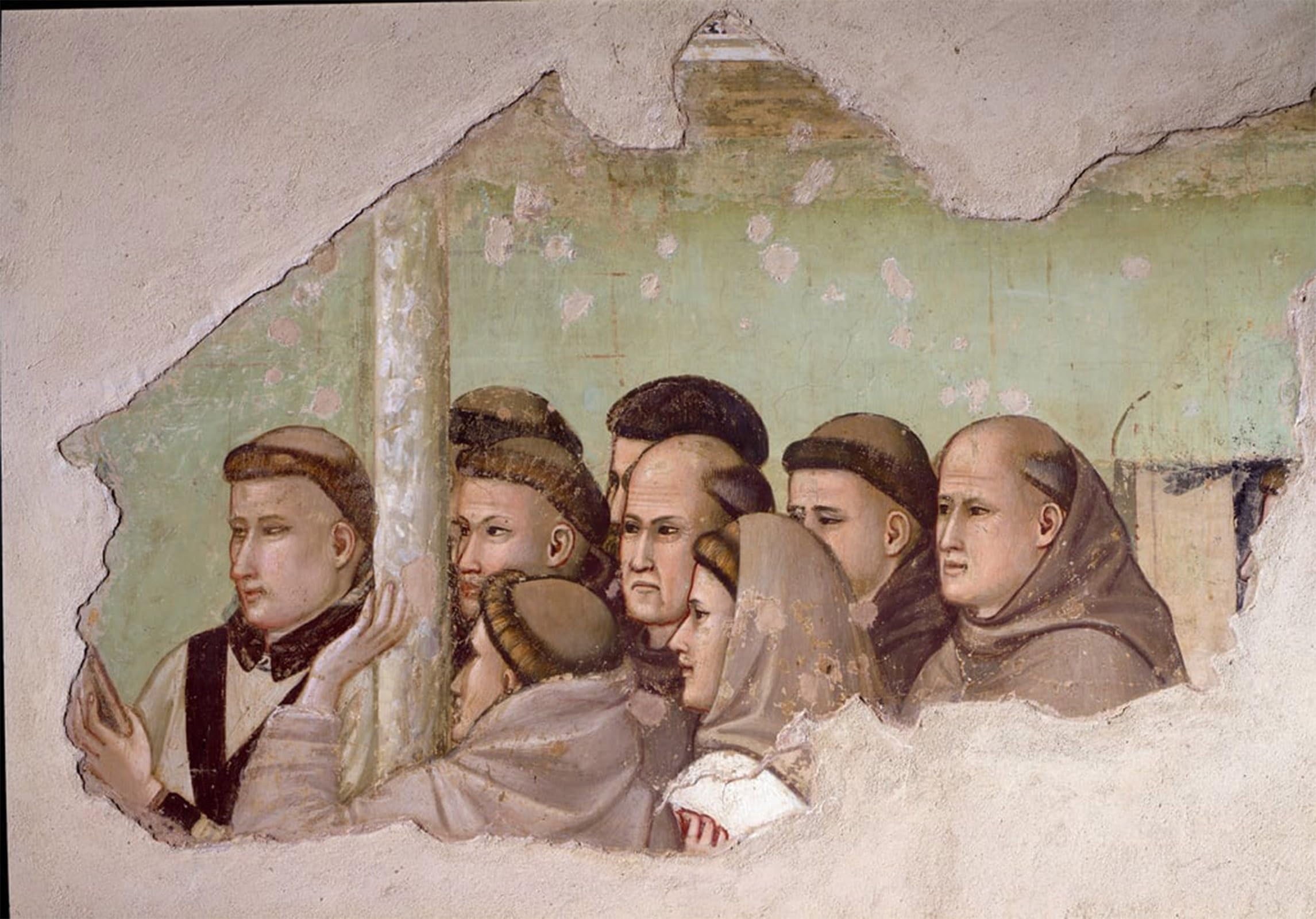 Pinturas murales Giotto San Francesco d'Assisi pared 60x90 5