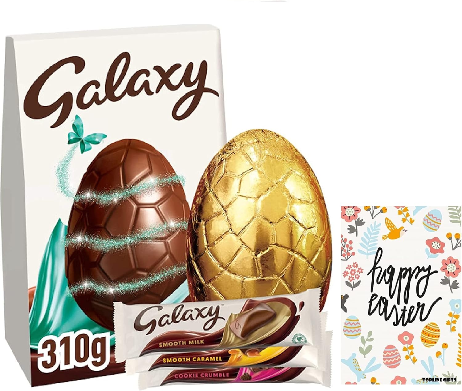 Galaxy Chocolate Easter Eggs Bulk Extra Large Galaxy Indulgence Easter Egg 310g with Smooth