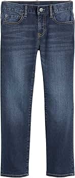 Amazon.com: GAP Boys Straight Fit Jeans, Medium Wash, 14 US