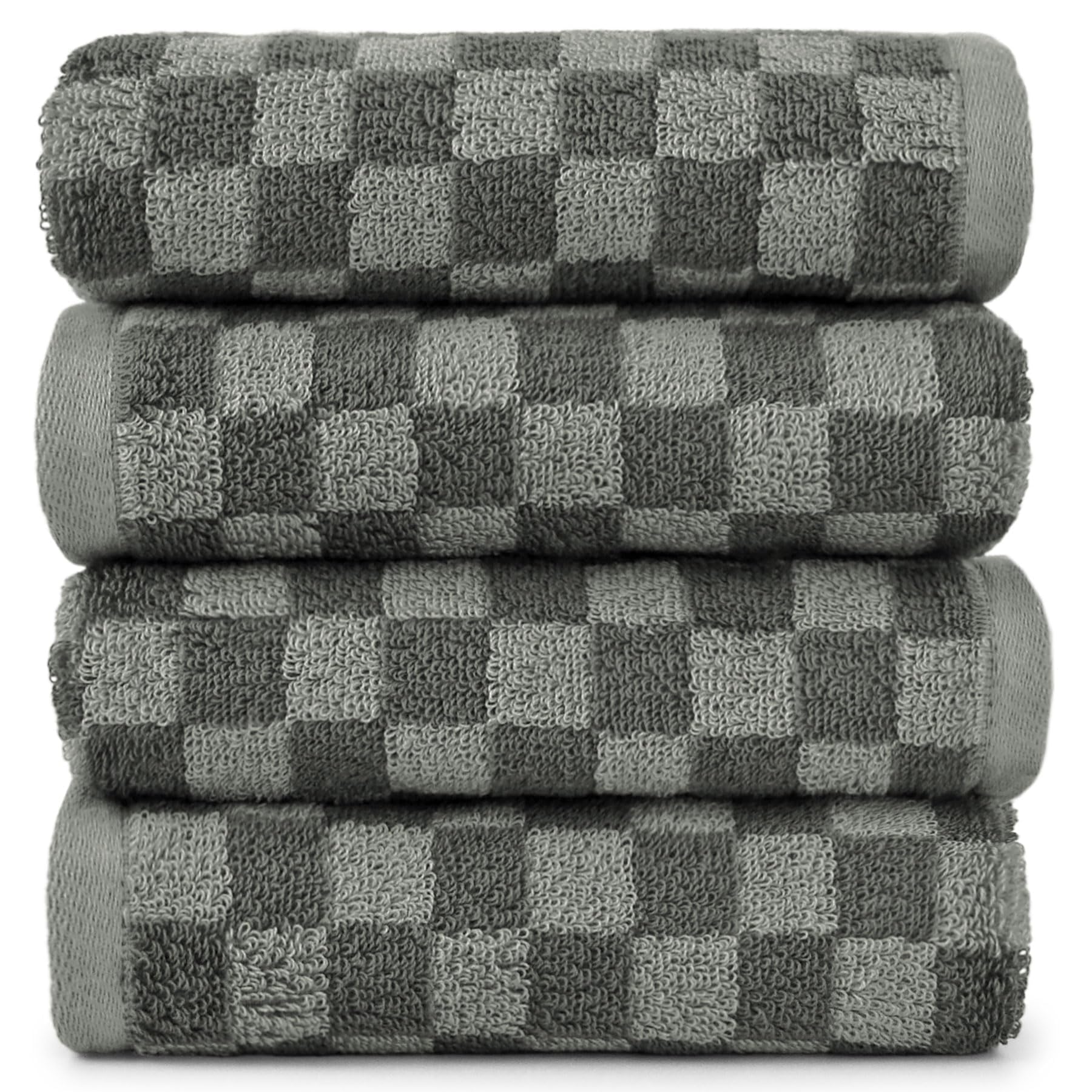 Madi-Cadi Lot De 5 Serviettes De Toilette Luxueuses En Coton à