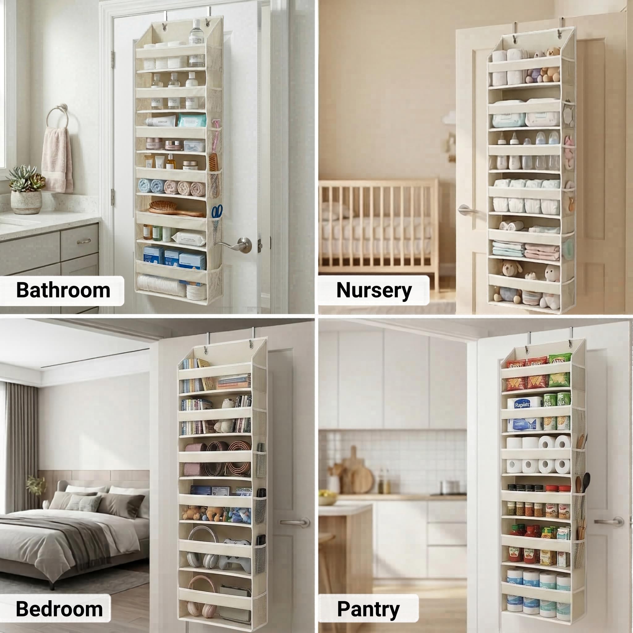 Amazon.com: HOMELUX THEORY UPGRADED 6 Tiers Over The Door