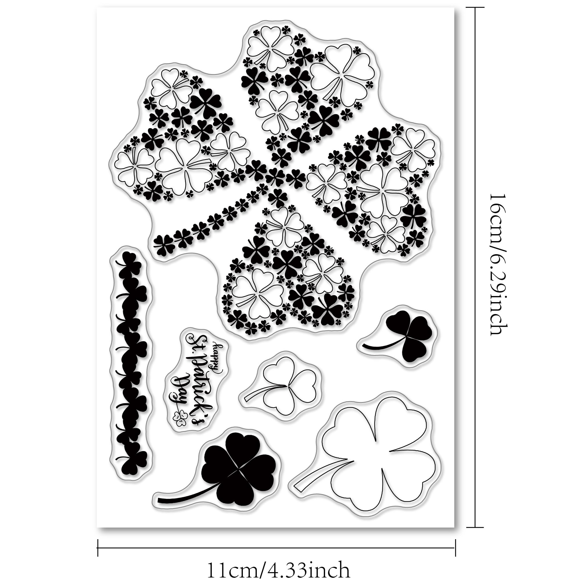 Set 10 Timbri Silicone Trasparenti Con Meduse – Per Scrapbooking, Diari E Biglietti Fai Da Te