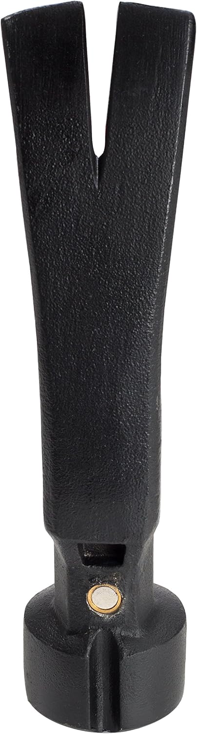 GreatNeck 70001 Framing Hammer 16oz, One-Piece Steel Construction Claw Hammer, Framing and Roofing Hammer, Large Checkered Face, Slip-Resistant Hammer Handle, Magnetic Nail Starter