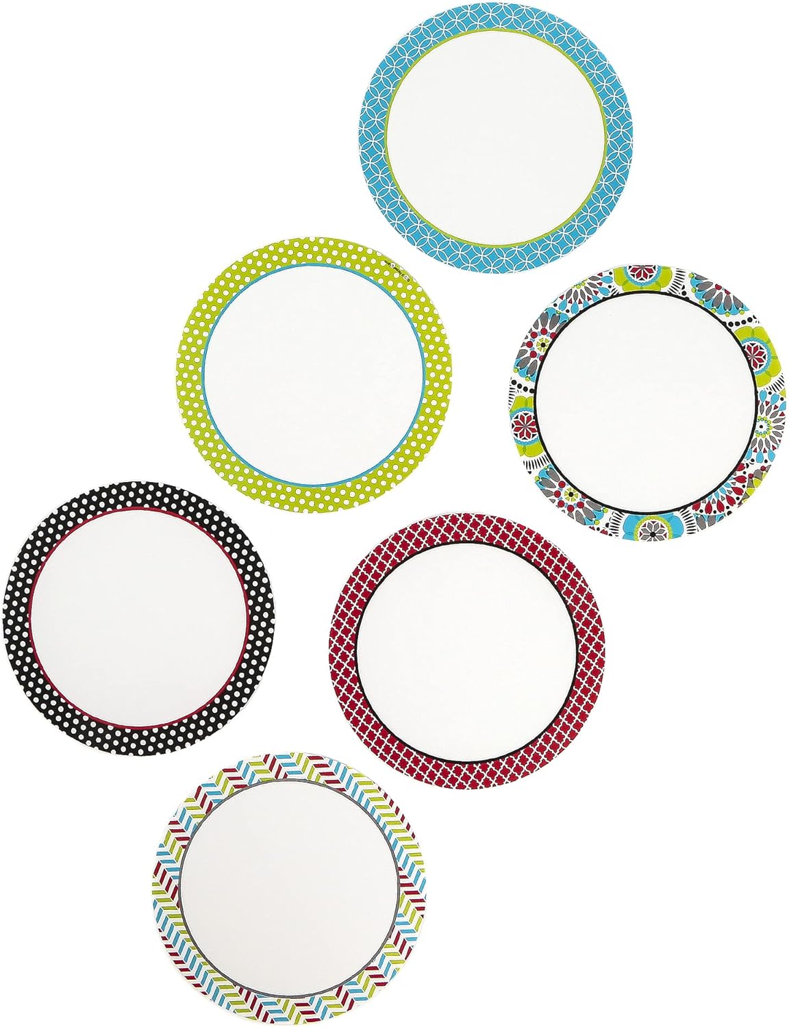 Large Cutouts 6 Inch Circles Regular Store 6 Assorted D