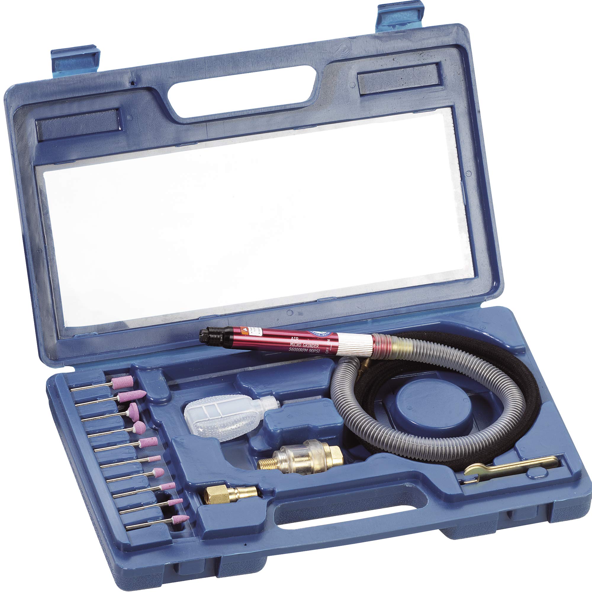 Microsmerigliatrice air Fervi 641-0 ébavurage précis accès zones difficiles