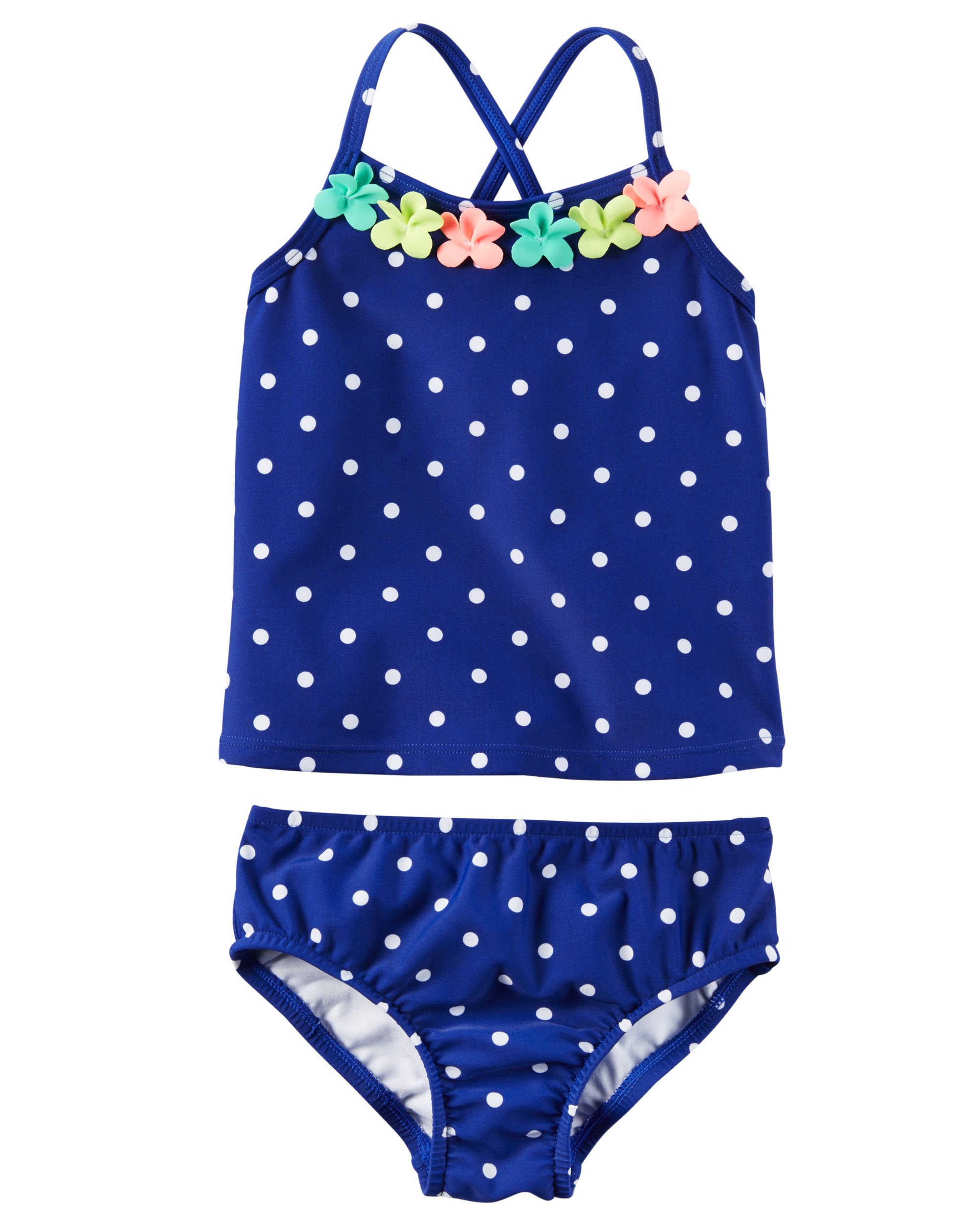 Carter's Toddler Girls' Polka Dot Tankini Set, 2T