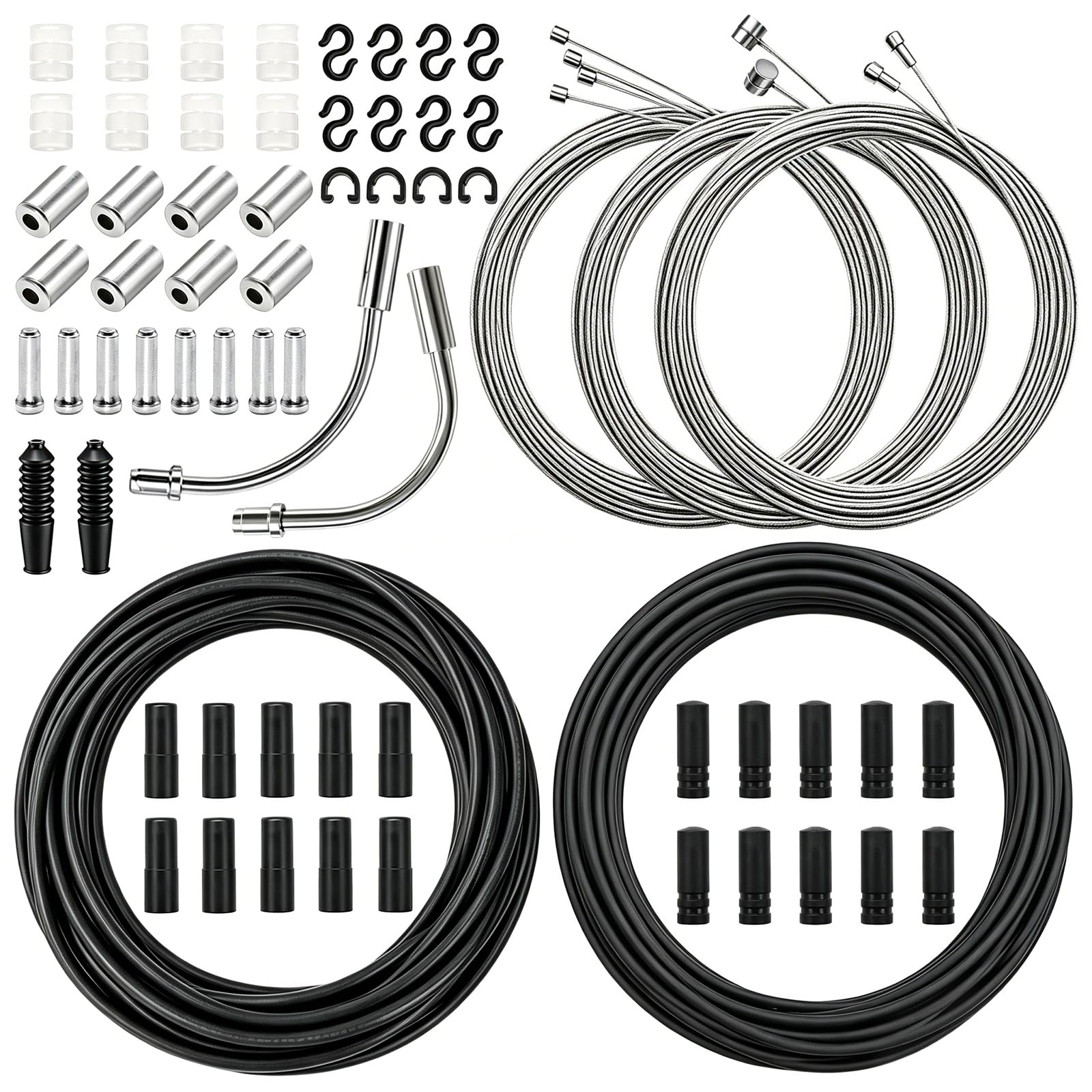 mankk Universal Bike Cable Cutter,Bicycle Brake Cable and Shift Cable,Bicycle Shift Derailleur Cable &amp; Brake Cable Housing Kit
