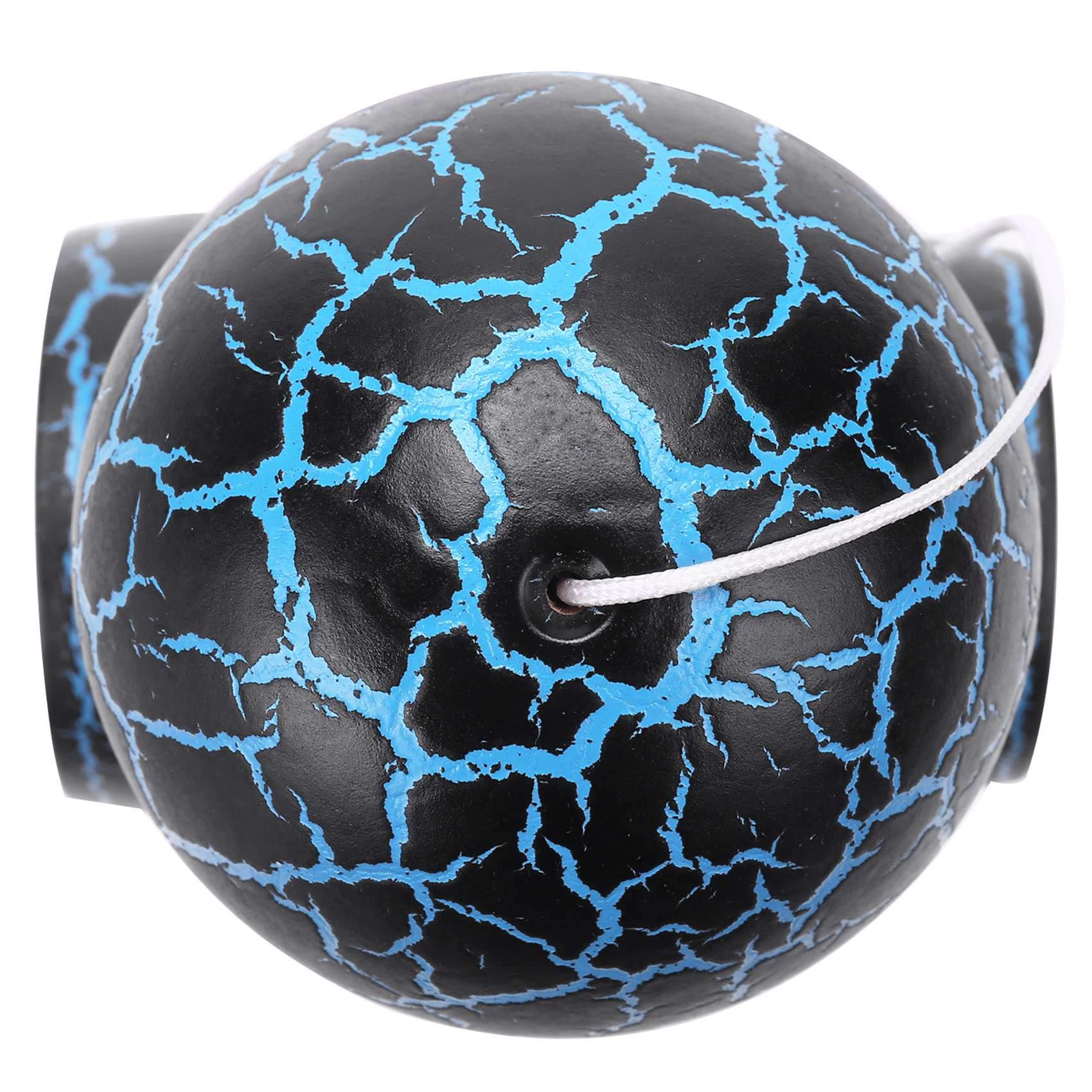 de Deportes Al Libre Kendama Toy Ball NiñOs y Adultos BalóN Al Libre Deportes Crack DiseñO Negro y Azul
