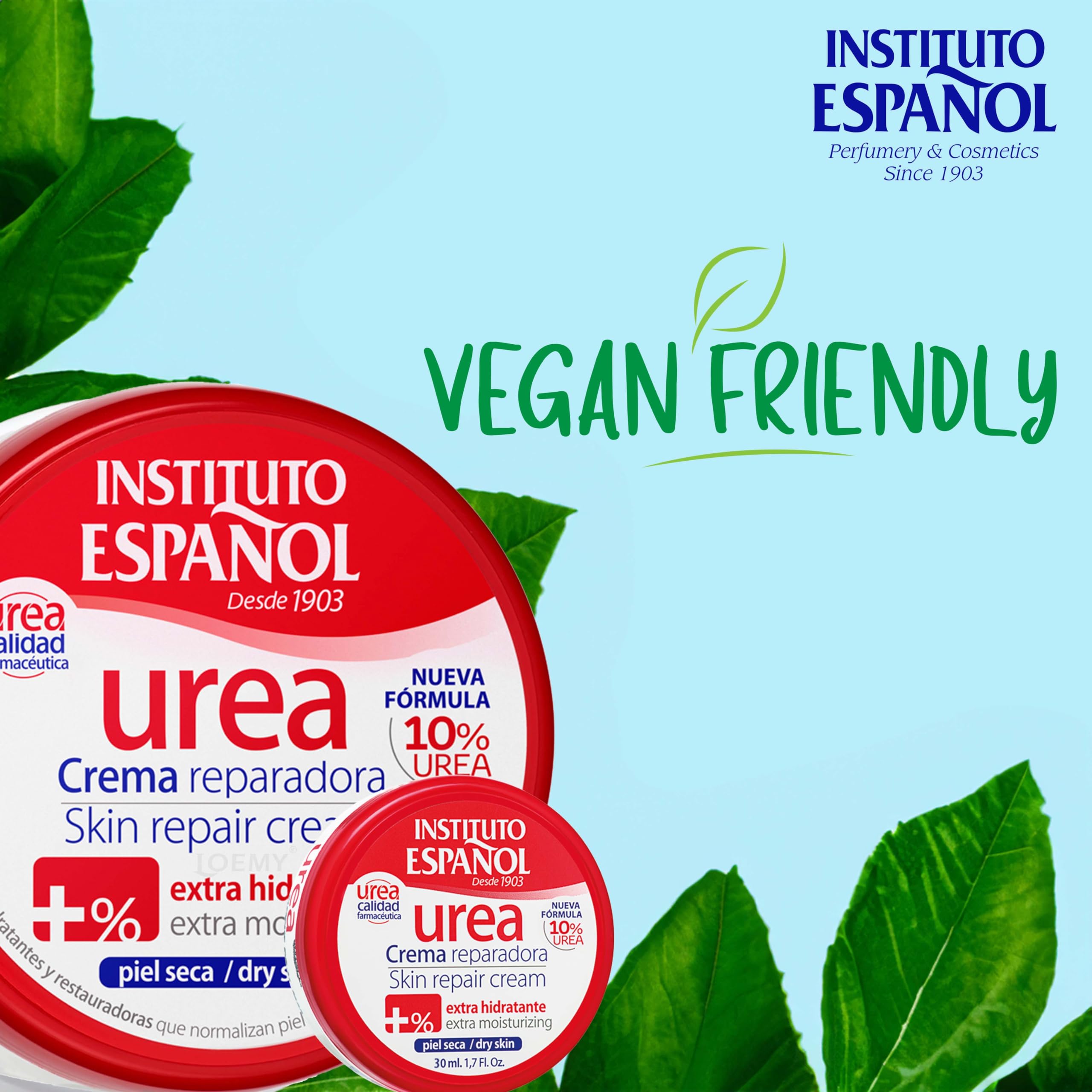 Instituto Español Crema Corpo Idratante per Pelle Secca e Screpolata, Crema Mani, Piedi, Rigenerante per Pelle Ruvidità, Tattamento Quotidiano con Alto Contenuto di Urea, Set Viaggio 430ml