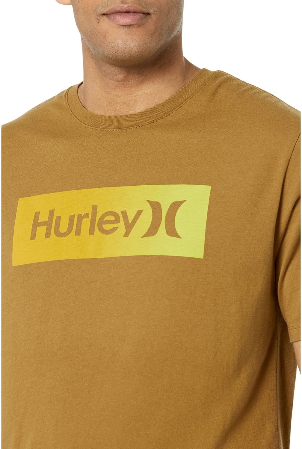 Hurley One & Only Boxed Gradient Short Sleeve Tee Golden Doodle SM