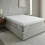 Surmatelas | 135x190 CM | Epaisseur 8CM | Housse Lavable à Deux Faces été/Hiver | Soulage Les tensions Musculaires | Mousse a memoire de Forme 100% | Réversible | Surmatelas 135 x 190 - 2