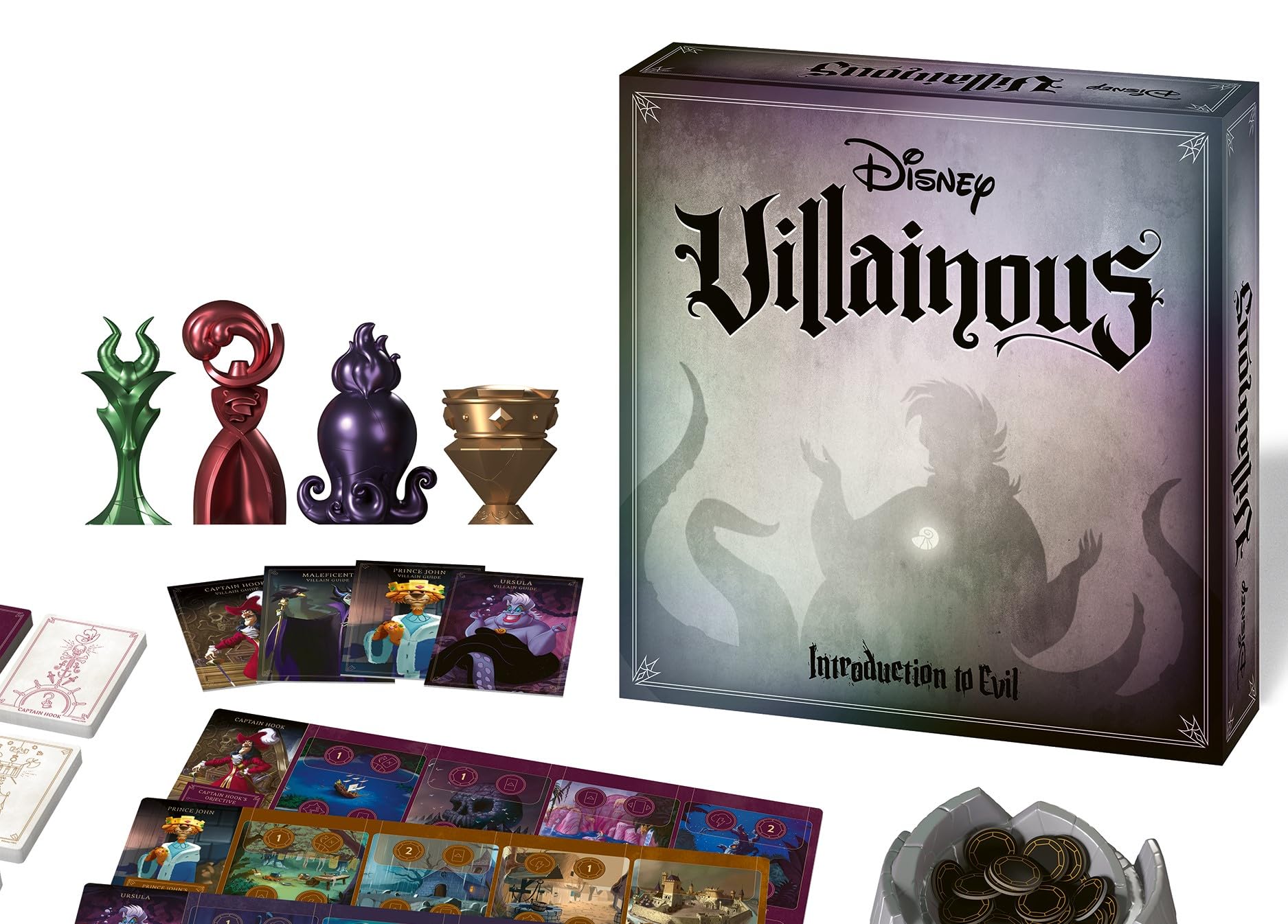 Ravensburger Disney Villainous: Introduction to Evil - Disney 100 Edition Strategy Board Game for Age 10 & Up