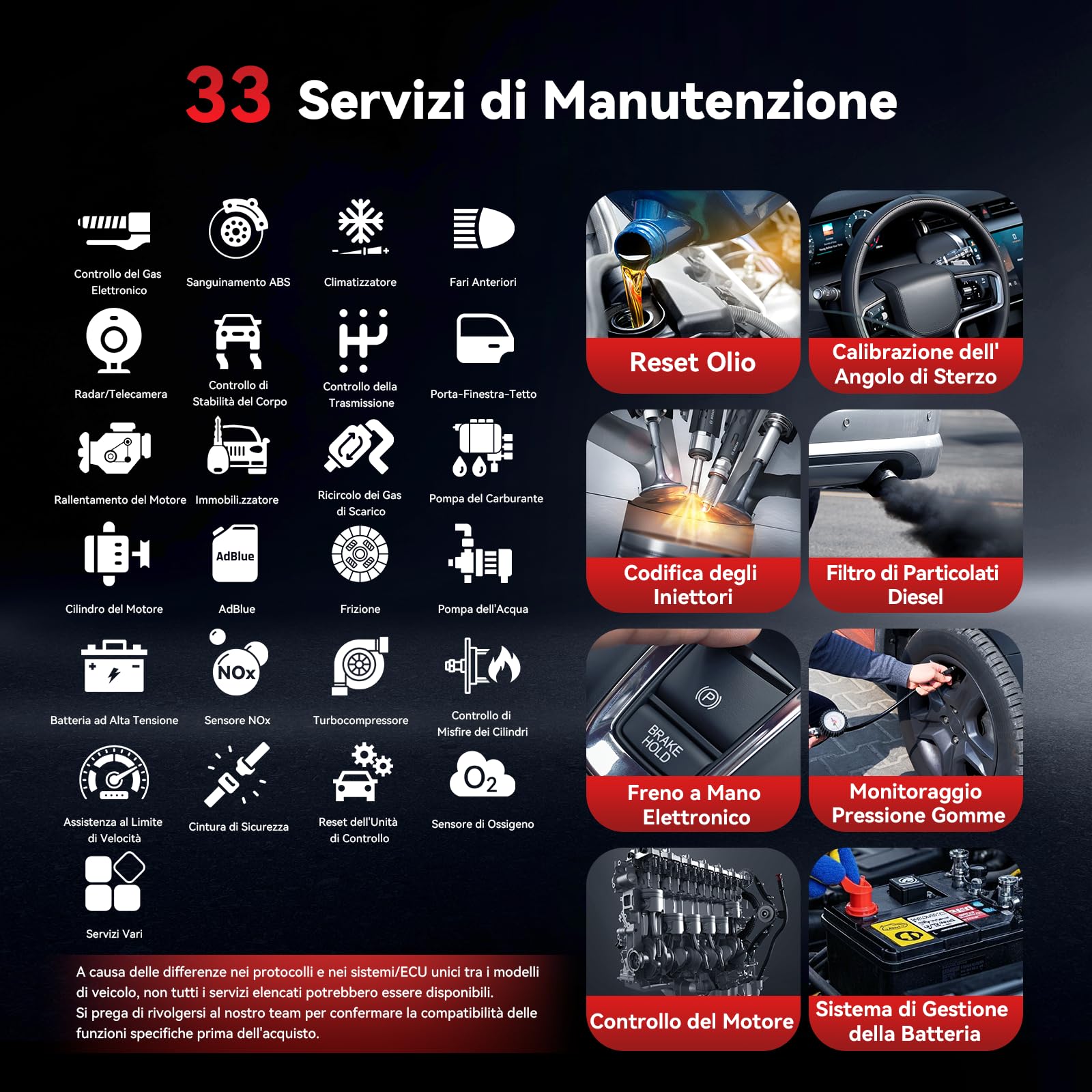 iCarsoft OP V3.0 OBD2 Auto Diagnostica per Opel/Vauxhall, Diagnosi Auto Professionale in Italiano per Tutti i Sistemi, 33 Funzioni di Ripristino, Test Bidirezionale, Auto VIN, Aggiornamento a Vita