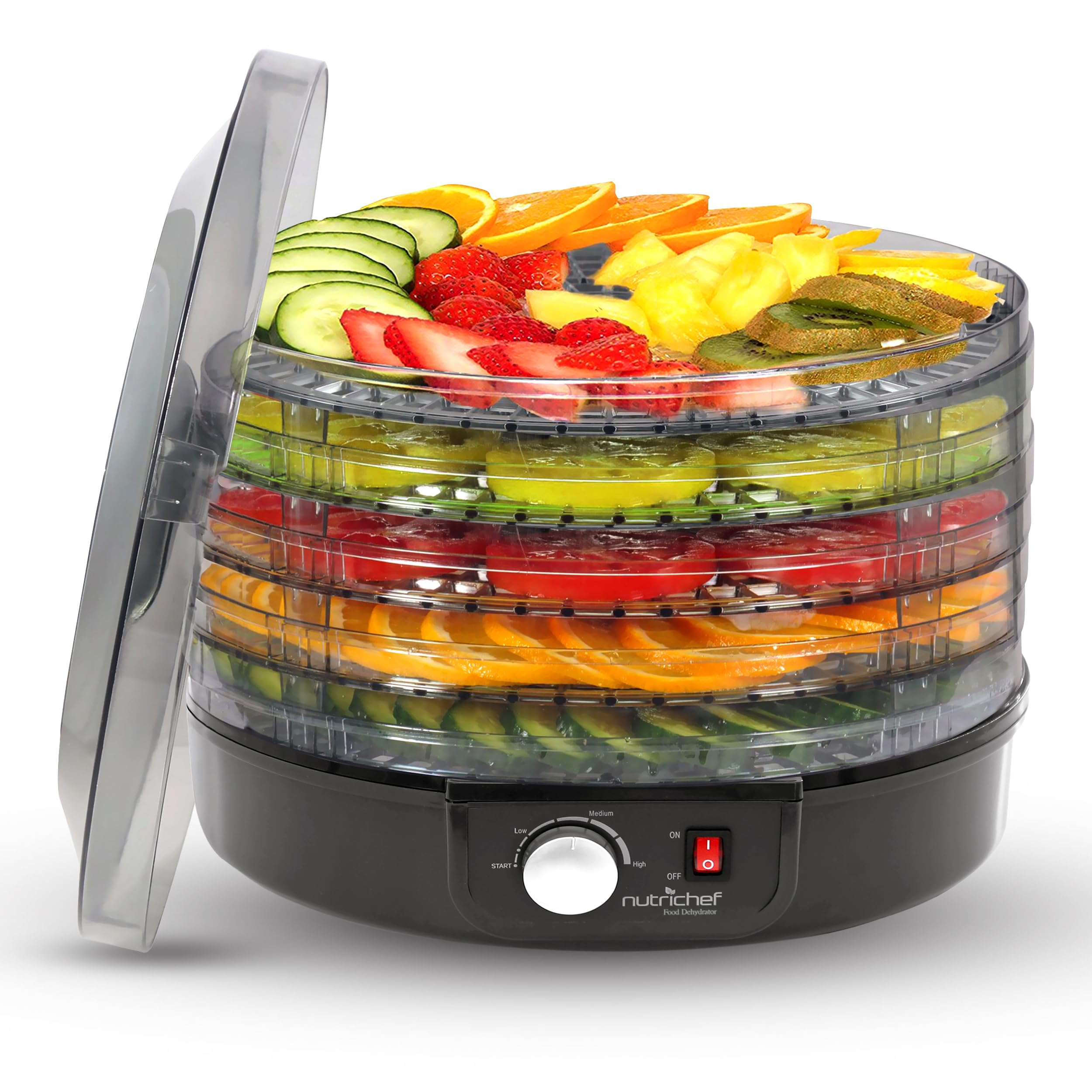 NutriChef Voedseldroger Machine | Dehydrator voor Beef Jerky