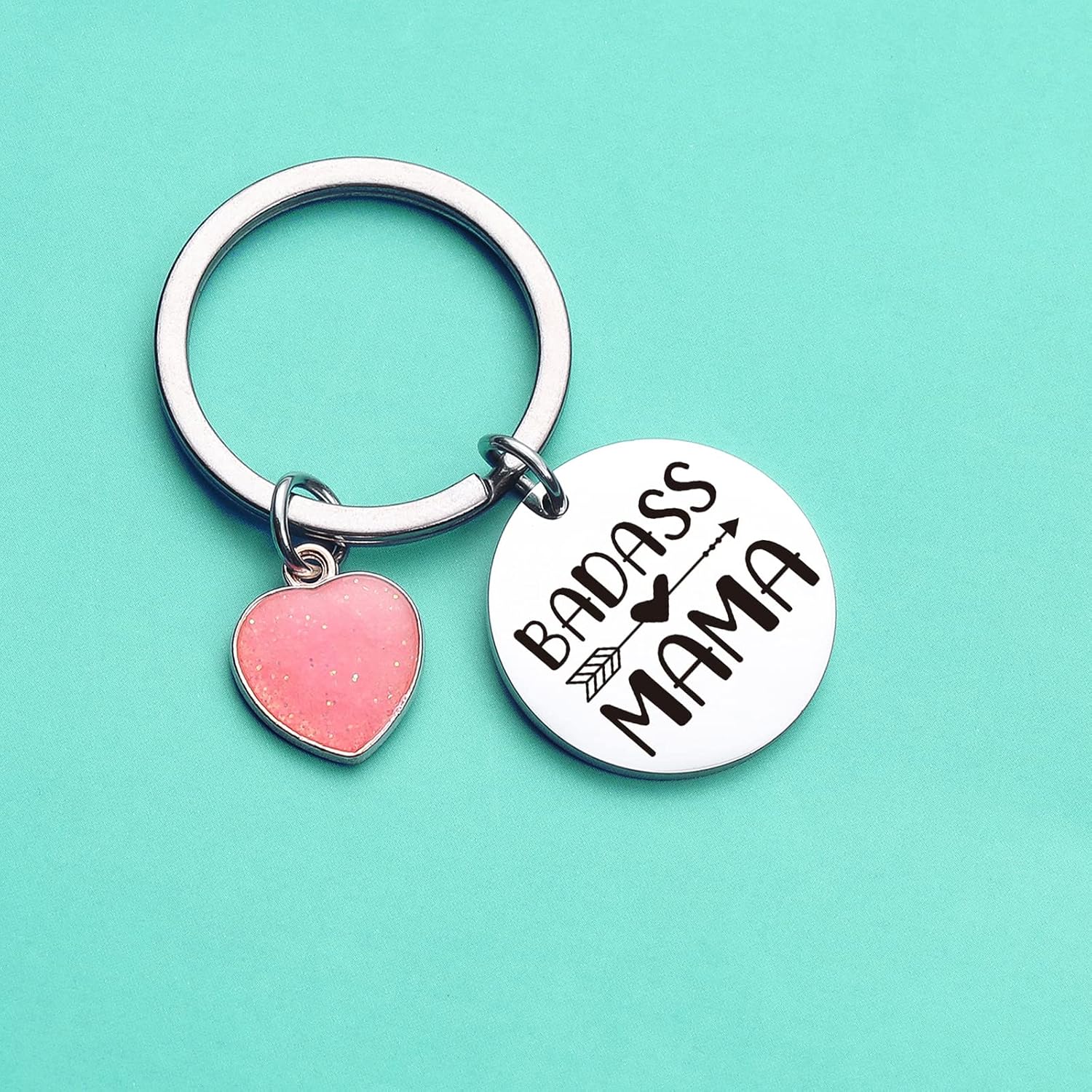 ZNOSVEI Bundle – 2 Items: Mama Keychain and Mother Thank You Keychain, Mom Mothers Day Keyring For Mommy Gifts Stepmom Jewelry, Mom Appreciation Gifts For Grandma Jewelry Momma Birthday Key Chain image 4