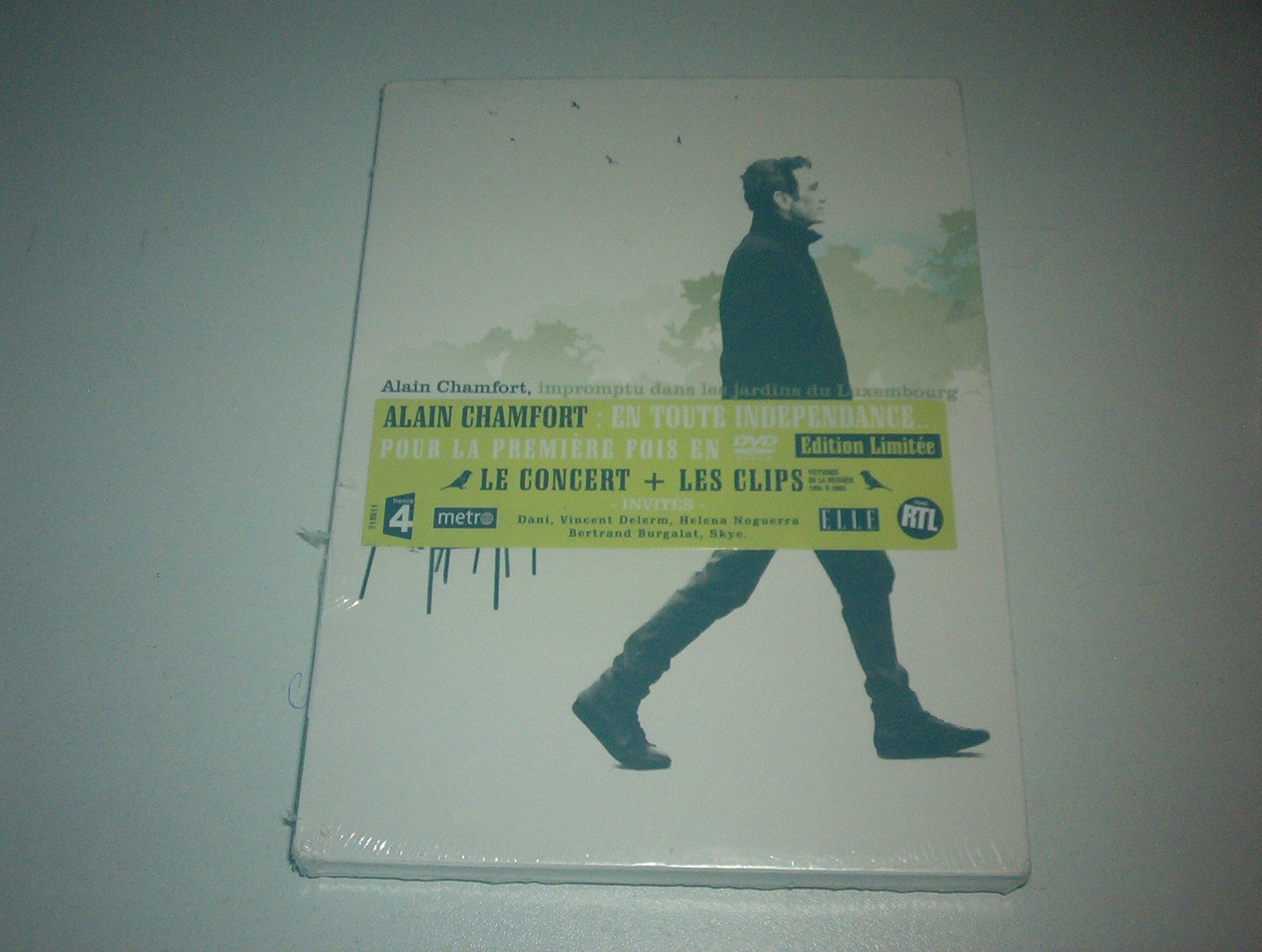 DVD Alain Chamfort Impromptu en directo para tus tardes de desconexión y música francesa