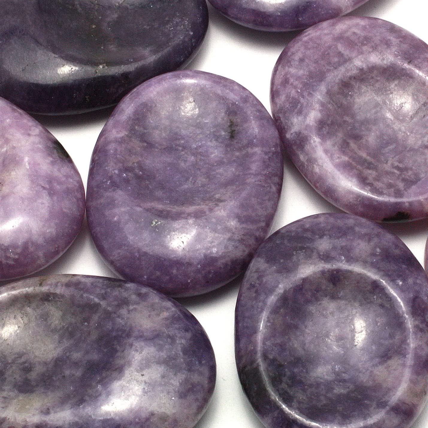 CrystalAge Lepidolite Thumb Stone