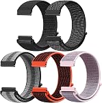 Bandes de montres de sortie rapide Nylon Loop - Choix de la largeur - 18mm 19mm 20mm 22mm 24mm, Nylon Sport Loop réglable Breathable Watch Bands Bracelet de remplacement pour femmes Hommes
