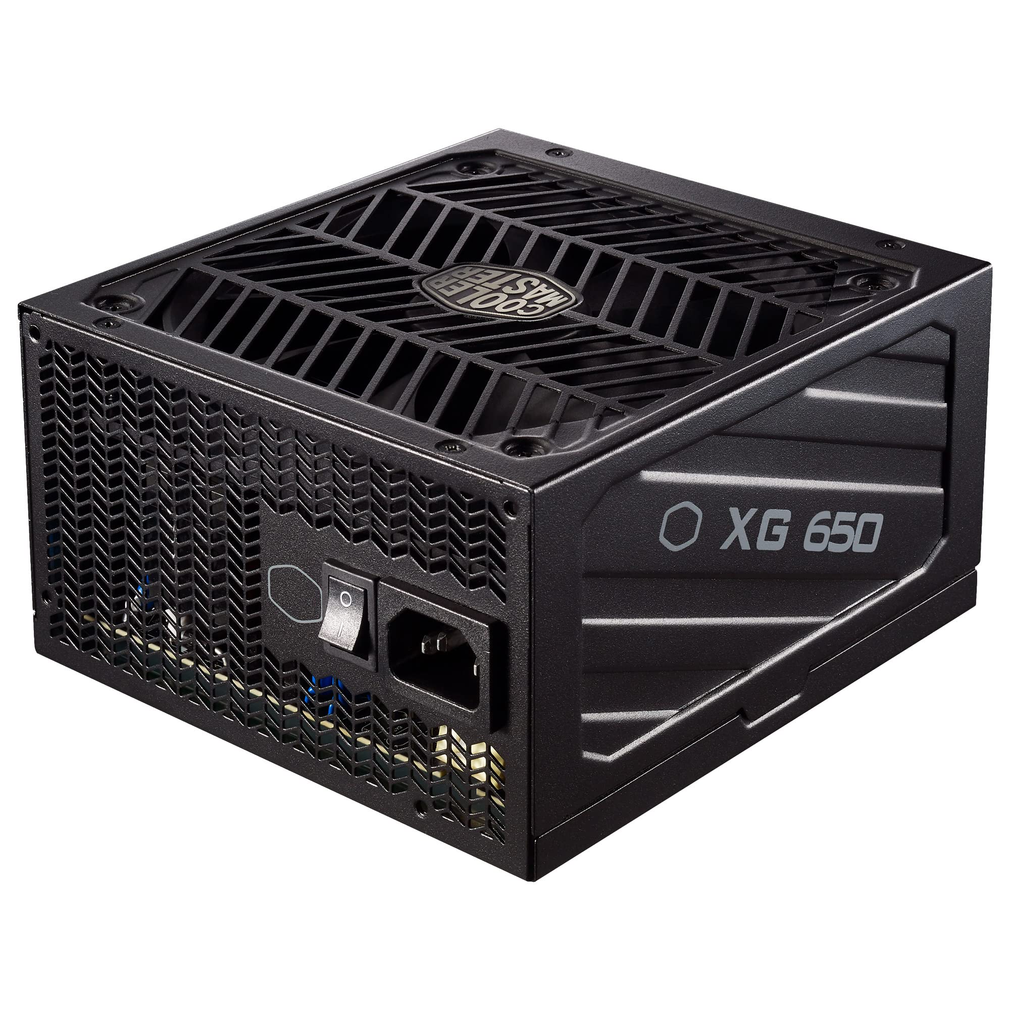 Alimentatore Cooler Master XG650 Platinum (EU): 80 PLUS Platinum (+92% di Efficienza) 650W, Completamente Modulare, Condensatori 100% Giapponesi, Ventola FDB da 135mm - 10 Anni di Garanzia