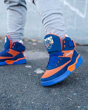 PATRICK EWING ATHLETICS 33 HI OG Dazzling Blue/Orange NYC 1EW90013-442