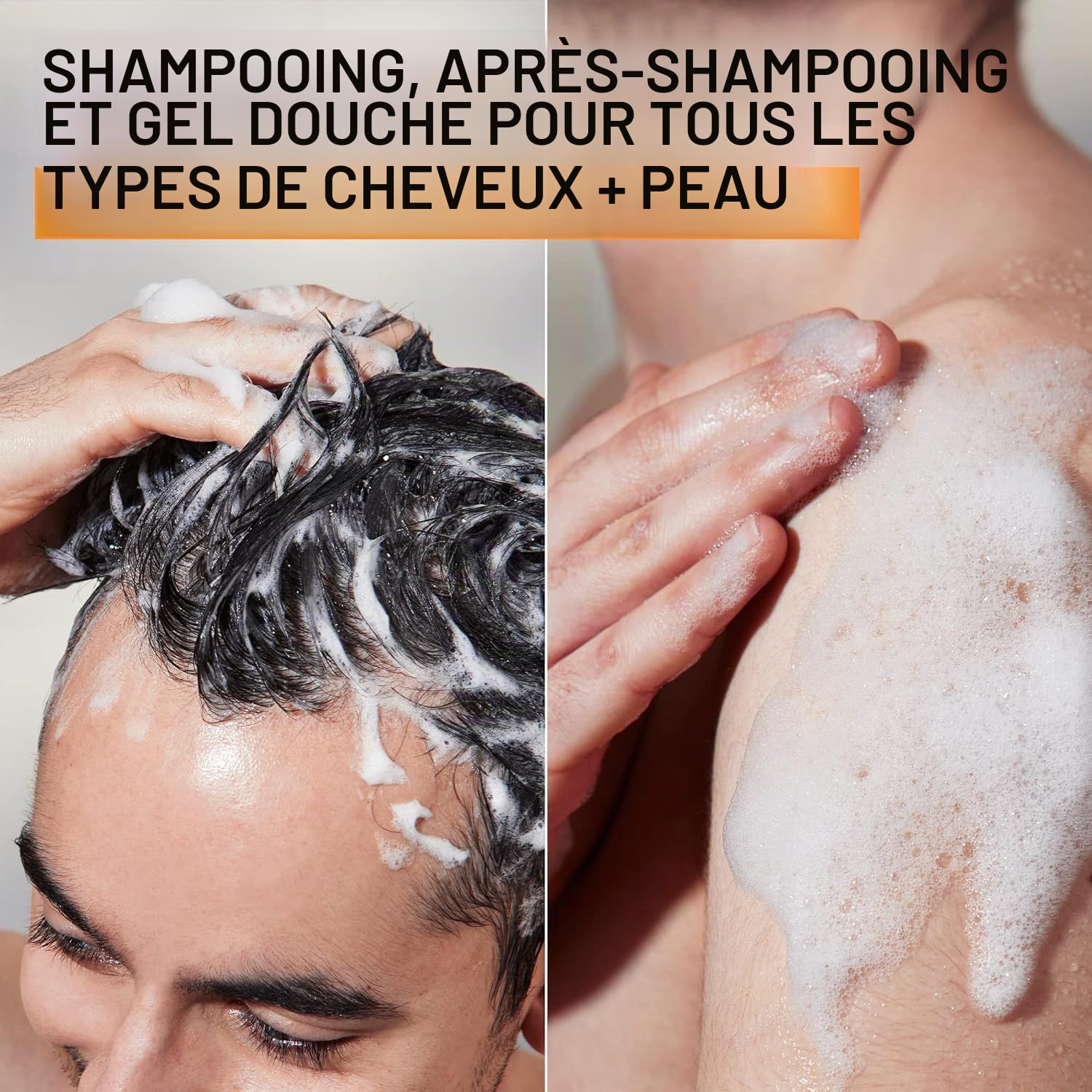REDKEN 3en1 Shampooing/Après-shampooing/Gel de Bain Coproral, 1000 ml