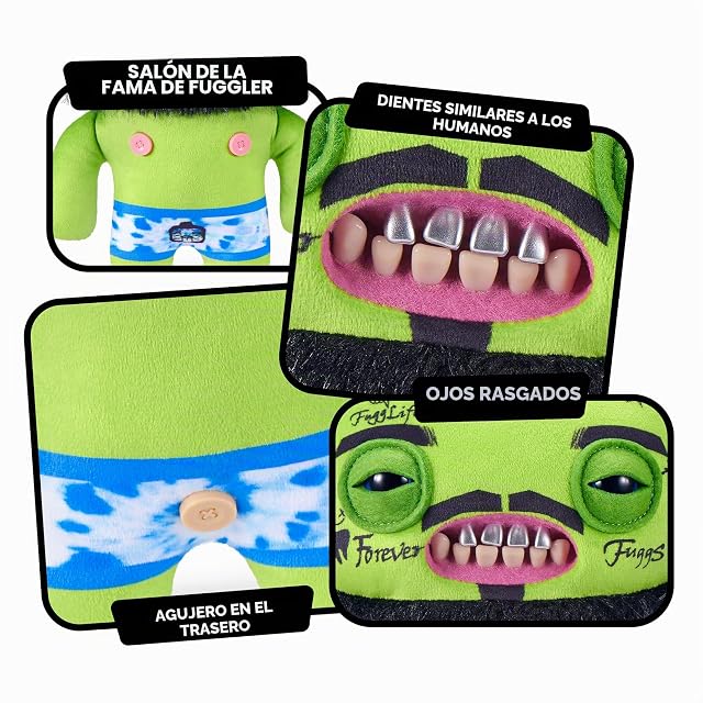 Foto 8 de 8 de Fuggler Fugg Stars Peluche 9" (Rhymer McSlimer) de ZURU