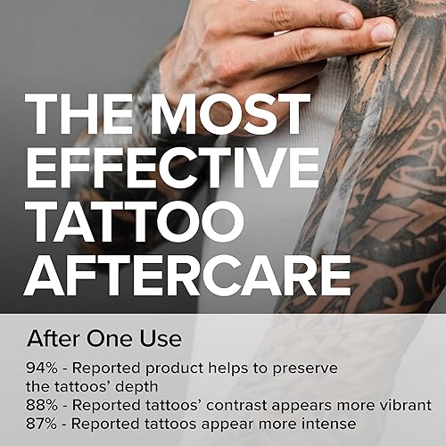 Miniatura 5 de Tattoo Balm & Aftercare Cream- Color Enhancement that Revives Old Tattoos, Hydrates New Tattoos, Made With Clean Ingredients + Petroleum Free, Daily